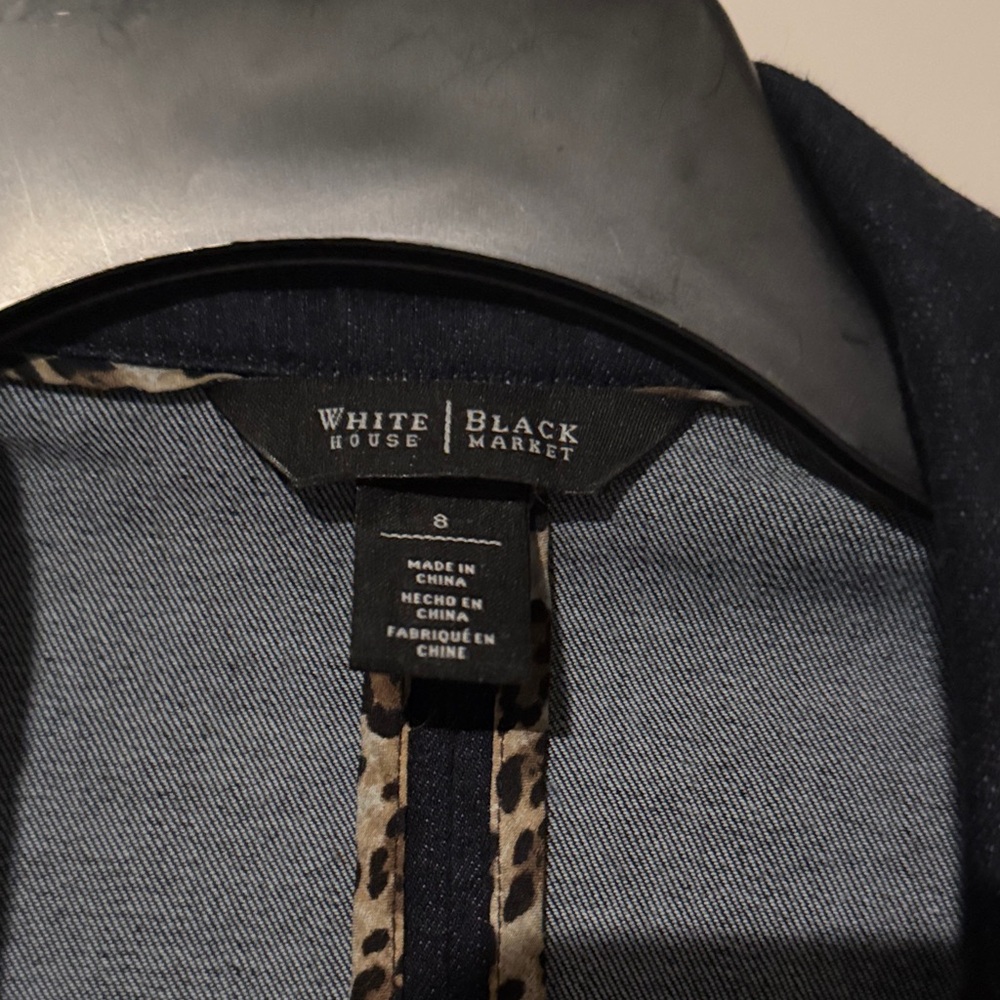White House Black Market Dark Blazer - Picture 2 of 6